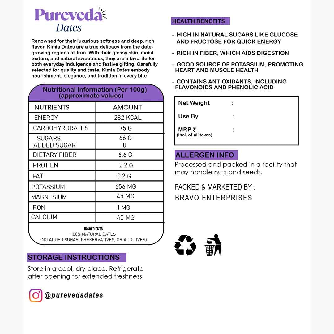 Premium Kimia Balm Dates