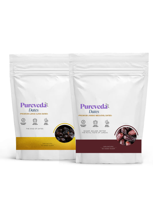 Premium Large Ajwa + Medjool Dates